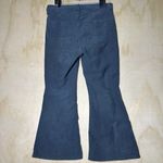 American Eagle Pants Womens High Rise Flare Stretch Corduroys Gray Blue Photo 6