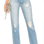 Mother The Tomcat Ankle Quite Contrary Jeans Blue Size 27 Photo 0