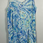 Lilly Pulitzer Deanna Romper in Salty Seas Size XL missing belt Photo 0