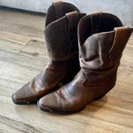 Durango Crush by  Women’s Brown Sultry Slouch Distressed Leather Cowgirl Boots, 7.5 Photo 18