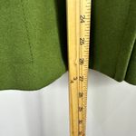 Banana Republic  Womens Wool Peacoat XS Green Mod Old Money Quiet Luxury Career‎ Photo 2
