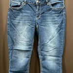 Love Indigo  Premium, Capri, Bling/Sequins, Stretch, Size 10P Photo 0