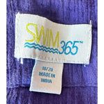 Swim 365 Button Front Cover Up Sz 18 20 Sapphire Blue Gauze Patio Dress… Photo 10