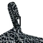 MagicSuit Tankini Top Built In‎ Bra Leopard Print Black White Grey Size 12 Photo 1