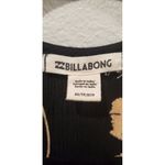 Billabong  Floral Long Sleeve Black Dress Photo 4