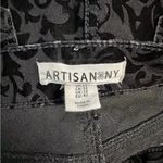 Artisan NY 🎆🎆🎆BOGOHO 🎆🎆🎆Black Velvet Paisley Jeans Photo 3