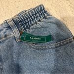 NWT ll bean original fit relaxed jeans size 8 mt Blue Photo 2