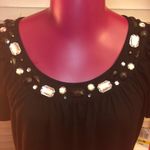 XOXO COPY - X.O.X.O tunic top with Gem stone collar Vintage early 2000s RARE! Medium Photo 2