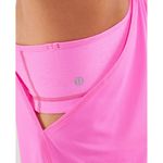 Lululemon  No Limits Tank Top Pow Pink Luon Strappy Tank Top Built-In Bra Size 10 Photo 7