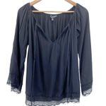 For Love & Lemons  Flowy Top Womens‎ Small Whimsygoth Boho Witchy Dark Cottage Photo 0