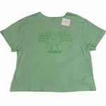 American Eagle AE Classic Graphic T-Shirt Green Photo 4