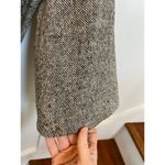 Gap Vtg  3/4 Wide Sleeve Belted Herringbone Cropped Peacoat, M Photo 4