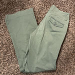 Old Navy Sage Midrise Y2K Flare Chinos Photo 0