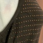 New York & Company Brown Rhinestone Tank Top Xlarge Size XL Photo 4