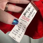 Nasty Gal  Red Flared Long Sleeve Mini Dress 4 Photo 5