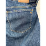 Madewell The Slim Boyjean Jeans - Size 26 Blue- Raw Hem Photo 3