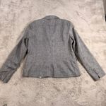 Promod Women's Linen Blazer 12 Gray Business Career Jacket Office Professional Photo 6