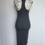 Raquel Allegra cotton blend rib tank dress with sheer insert size 1 S small Photo 3