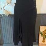 Diane Von Furstenberg  Asymmetric Side Ruched Little Black Dress ~ Size 6 🧡🍄 Photo 1