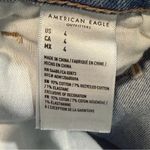 American Eagle AEO  90’s High Rise Cutoff Denim Mini Skirt size 4 Photo 7