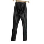 Wilfred  Free Size XXS Black Faux Leather Pants Leggings Photo 3