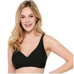 Apt. 9 Womens Size XXL  Kohl’s Surplice black bikini top NWT Photo 0