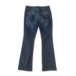 White House | Black Market WHBM Blanc Dark Wash Embellished Jeans Size 8 Photo 1