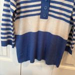 White Stag  Blue And White Stripe Top Size XL Photo 3