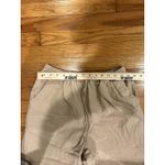 Vintage Zoo Themed Giraffe Monkey Tan Capri Pant Women's Size M 100% Cotton Size M Photo 2