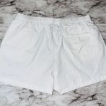 Champion  | Shorts Athletic Elastic Waist Drawstring Logo | White | Women | L Photo 3