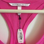 Victoria's Secret Hot Pink Logo Graphic Racerback Loungewear Tank Top NEW Photo 4