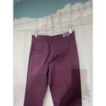 Gloria Vanderbilt  Women's Amanda Premium‎ Twill Trouser Pants Purple Size 6P NWT Photo 2