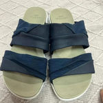 Earth Origins  Giana Slip On Comfort Walking Sandals in Navy Blue, Women’s Sz 7.5 Photo 1