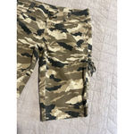Nori Bermuda Tactical Shorts Womens Juniors Size 3 Brown Black Camo Stretch Photo 2