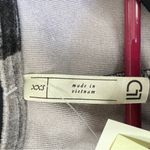 Live Love Dream Plaid Velour/Velvet Long Sleeve V Photo 6