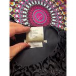 Max Studio Vintage 90s Black Velvet Burnout Damask Sleeveless Sheath Dress Sz 4 Photo 5