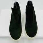 Steve Madden  Bootie Sneakers Women's Wrangle Dark Green Suede Leather Size 7M Photo 5