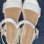 A New Day Trendy White Platform Sandals Photo 0