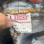 Bongo Vintage  Womens Tapered Light Washed Jeans Juniors Size 11 Destroyed Photo 5