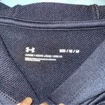 Under Armour Loose Fit Hooded Crop Sweatshirt Size Medium Photo 1