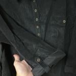 FatFace NWT UK Amelie Corded Black 3/4 Sleeved Knee Length Dress Photo 8