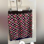 Milly  Multicolor Floral Mini Skirt With Zippers Size 12 Mod Photo 1