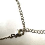 Silver tone dainty Y necklace Photo 7