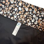 Free People Movement S Run Wild Shorts Animal Print Brown Black Lined Athleisure Photo 3