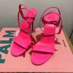 Christian Louboutin  Loubigirl 100 Leather Stiletto Sandals Barbie Pink Photo 2