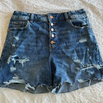 Maurice's Stylish Blue Denim Women's Shorts size 12 - NWT Photo 0