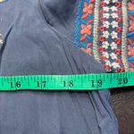 Andree by Unit  Women's‎ Embroidered Dress Gray Floral Medium Boho Casual Photo 11