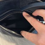 Fossil  Navy Blue Silver Hardware Crossbody Purse Photo 7