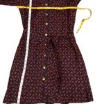 Elizabeth McKay Dress 6 Silk Small Long Sleeve Shirtdress Equestrian Preppy Blue Photo 14