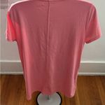 Motherhood Maternity nursing Pink layered tulip Short Sleeve Tee, size M casual Photo 1